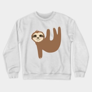 sloth hanging on you Crewneck Sweatshirt